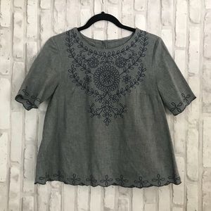 Old navy Embroidered Blouse